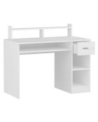 Bureau Eslem   blanc - 99.3x55x120 cm