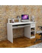 Bureau Eslem   blanc - 99.3x55x120 cm