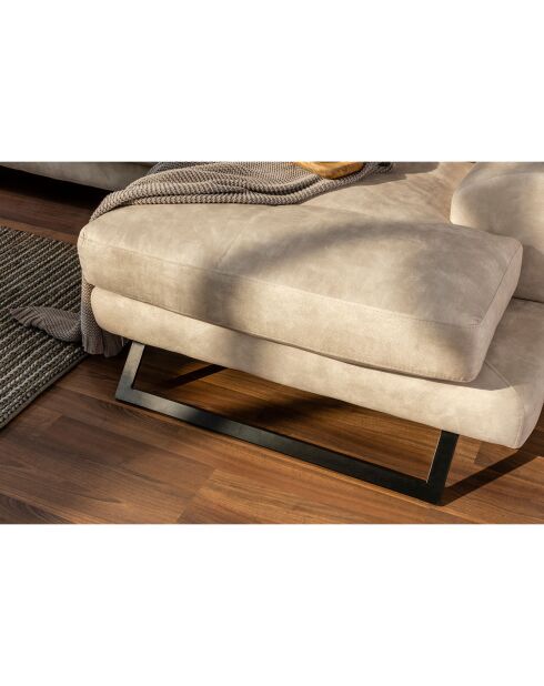 Canapé fixe d'angle droit Frido  beige - 308x190x100/92 cm