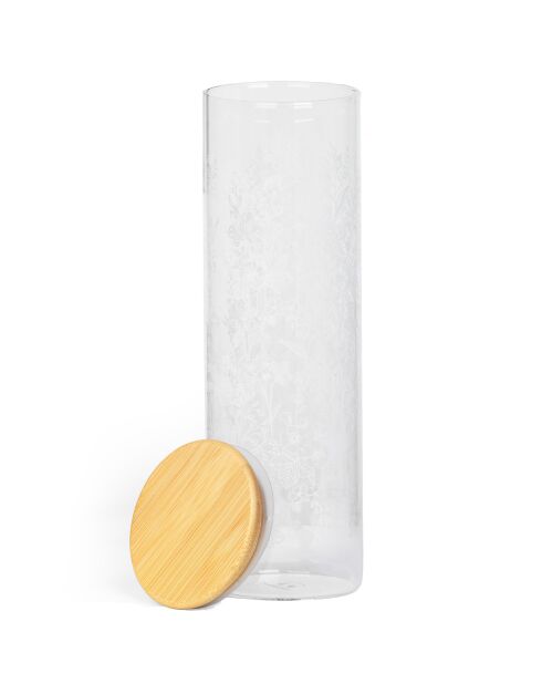 Pot en verre Spring Meadow transparent - 9.5x30.7 cm