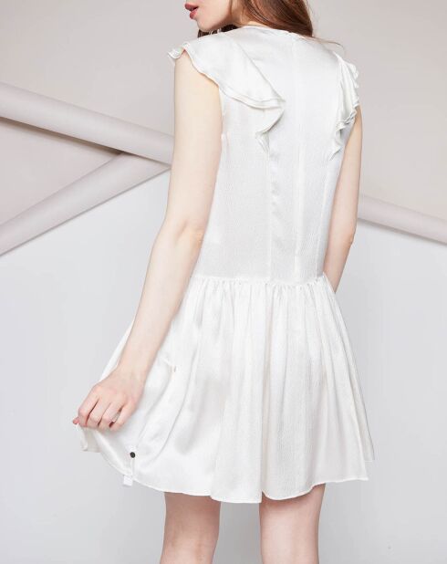 Robe 100% Soie Alexandra nature