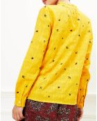 Chemise Chemssy 100% Coton jaune