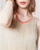 Top en maille Elodie beige