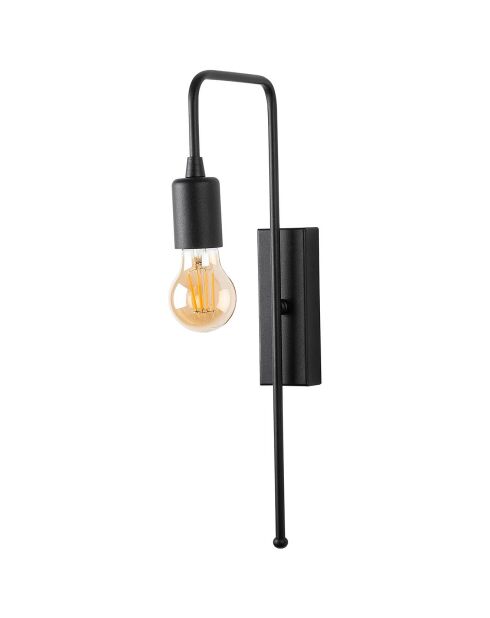 Mum zwarte wandlamp - 6x22x42 cm