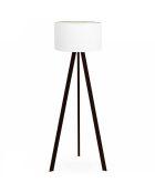 Ayd weiße Stehlampe - H.140 cm