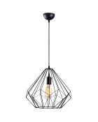 Suspension Diamond noire - D.37xH.129 cm