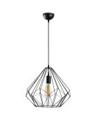 Suspension Diamond noire - D.37xH.129 cm