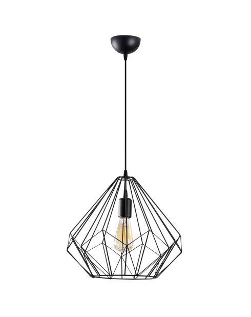 Suspension Diamond noire - D.37xH.129 cm