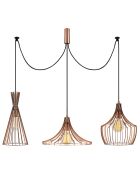 Suspension Mezopotamya cuivre - D.114xH.130 cm
