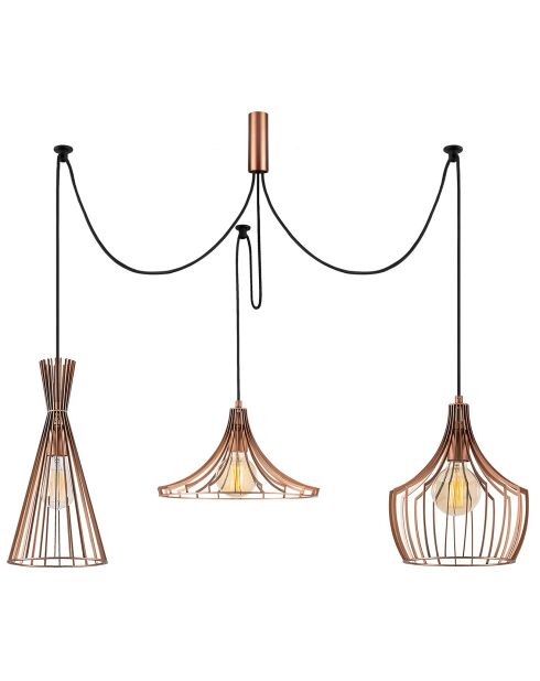 Suspension Mezopotamya cuivre - D.114xH.130 cm