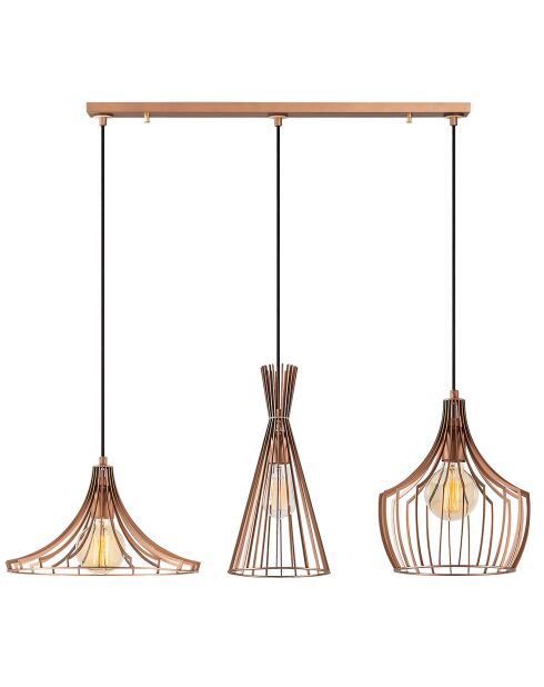 Suspension Mezopotamya cuivre - 110x37x122 cm