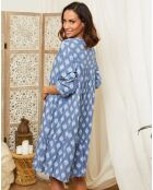 Robe Inaya bleue