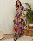 Robe Theresa corail