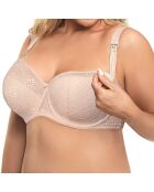 Soutien-Gorge d'allaitement  Mey beige