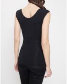 T-Shirt Coton Contour noir