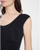 T-Shirt Coton Contour noir