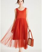 Robe Sofia orange