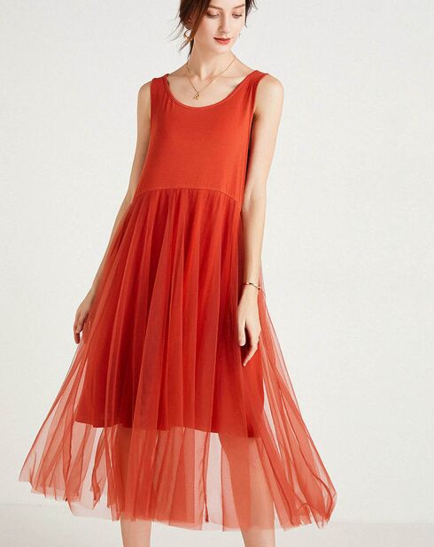 Robe Sofia orange