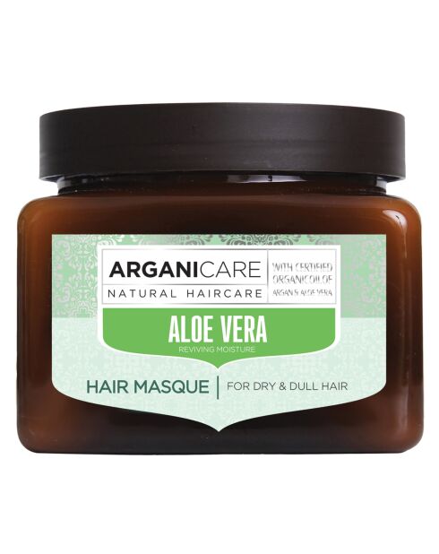 Aloe Vera Feuchtigkeitsspendende Haarmaske für trockenes und stumpfes Haar, 400 ml