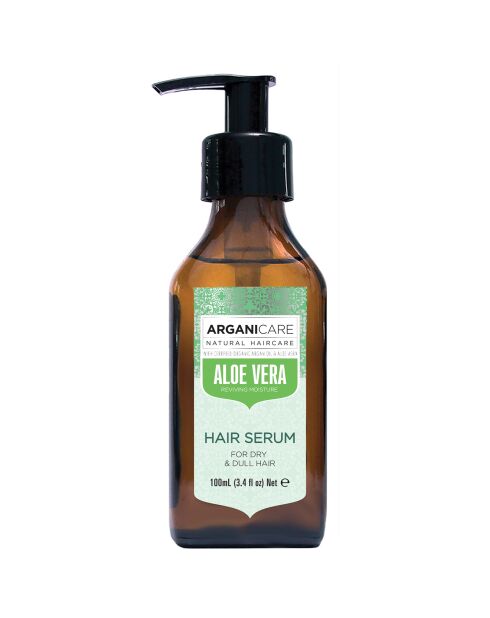 Sérum capillaire revitalisant à l'Aloe Vera pour cheveux secs et ternes - 100 ml