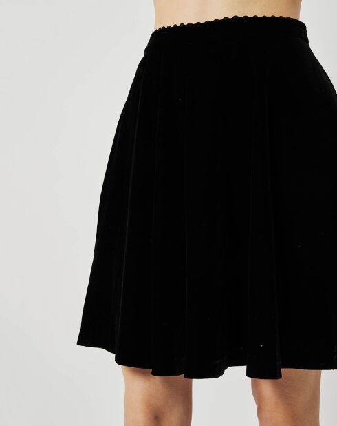 Jupe en Velours Sissi noire