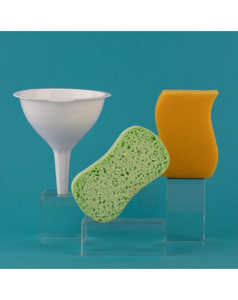 Handstoomreiniger + accessoires NV680 groen/wit - 31,5x13x23 cm