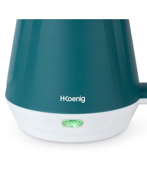 Handstoomreiniger + accessoires NV680 groen/wit - 31,5x13x23 cm