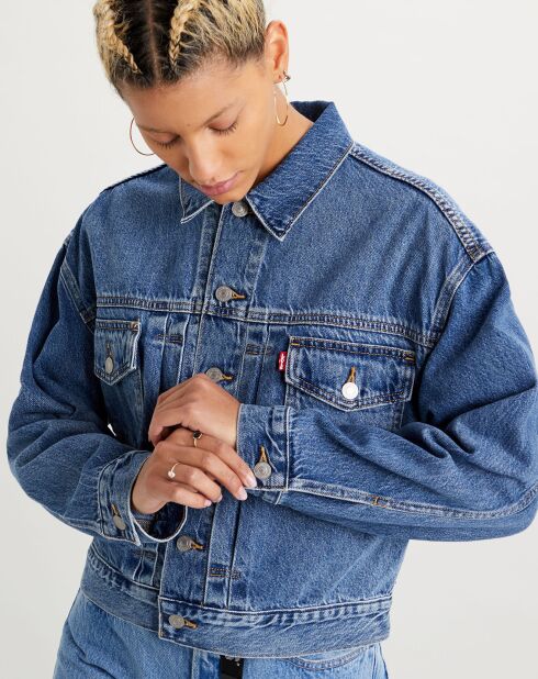 Veste en jean Héritage bleue