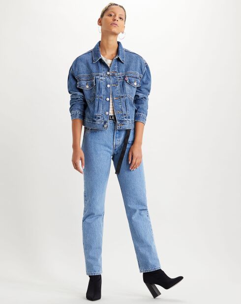 Veste en jean Héritage bleue