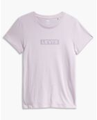 T-Shirt Tonal en Coton violet