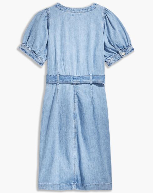 Robe en jean Bryn bleue