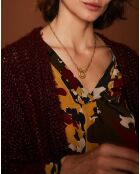 Gilet Rejane bordeaux