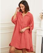 Estelle Brick Kleid aus 100% Leinen