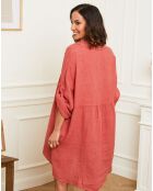 Estelle Brick Kleid aus 100% Leinen