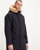 Parka mi-longue Woodside Long noire