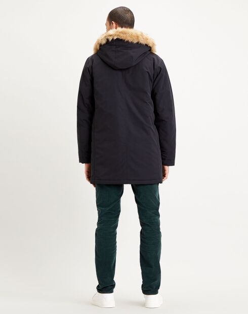 Parka mi-longue Woodside Long noire