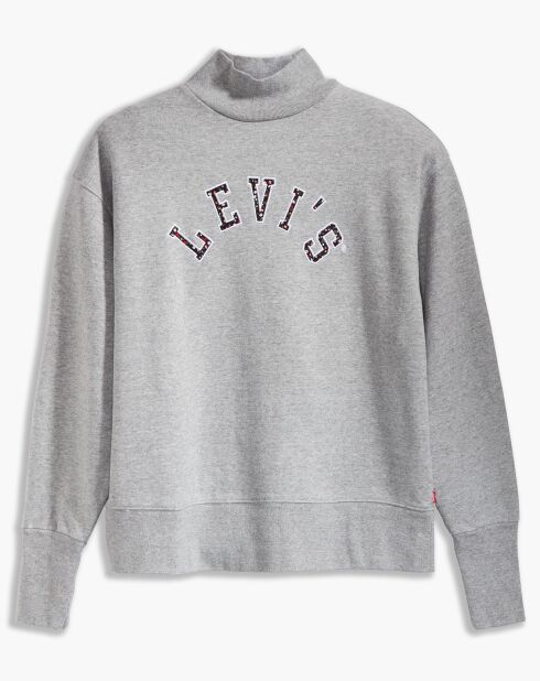 Sweat Gardenia en Coton gris