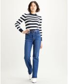 Jean Ribcage Bootcut bleu