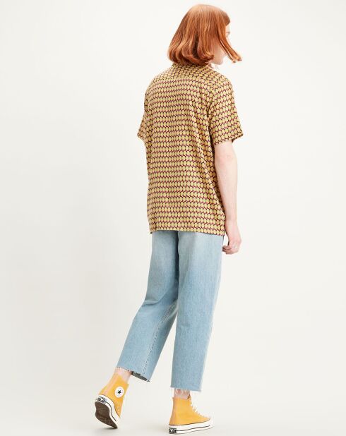 Chemise Cubano légère et fluide multicolore