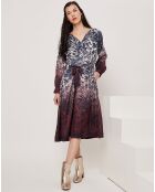 Robe Louisa bordeaux