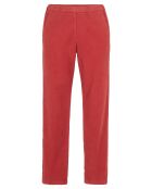 Pantalon aspect Velours Paolo rouge