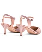 Zapatos de tacón Anne Nudes de piel aterciopelada, tacón de 5 cm