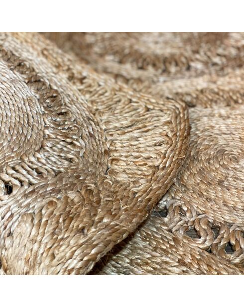 Tappeto in juta jerico beige - 150x220 cm