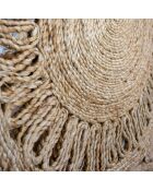 Tapis en jute jerico beige - 150x220 cm