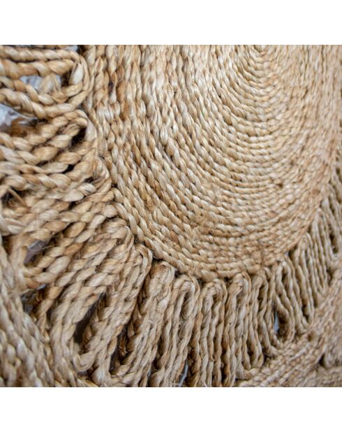 Tapis en jute jerico beige - 150x220 cm