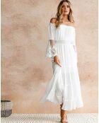 Robe Gabriella blanche