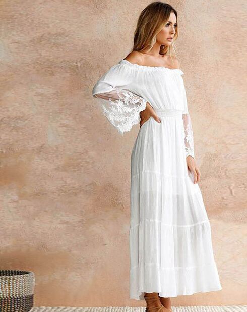 Robe Gabriella blanche