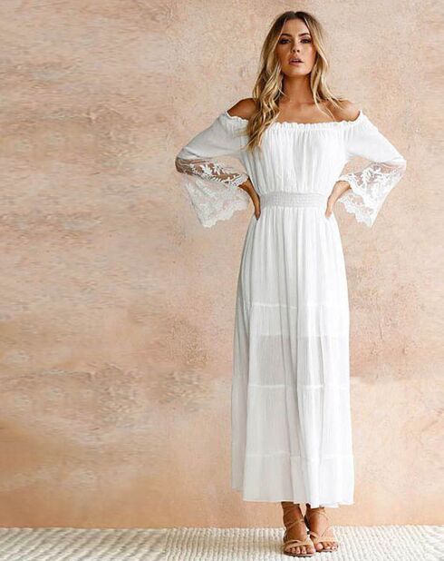 Robe Gabriella blanche