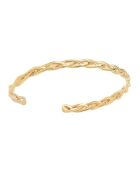 Bracelet Jonc Tressé en Laiton