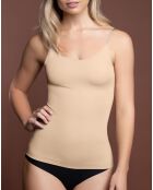 Débardeur invisible beige